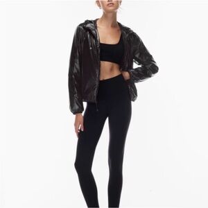 •Aritzia• TNA black the pillow puff packable jacket coat